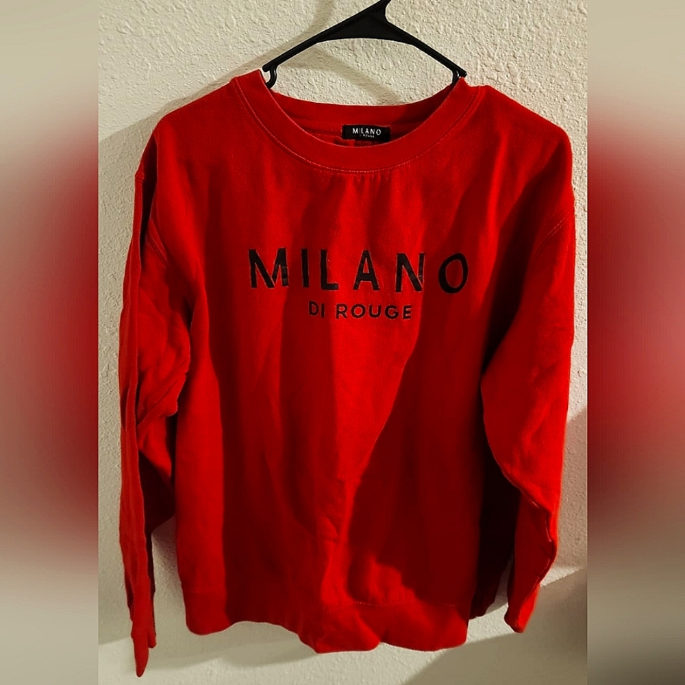 Red Milano Sweatshirt